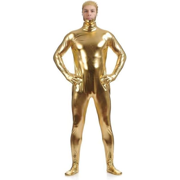 Amazon.co.jp: 光沢 全身タイツ コスプレ 顔出し 着ぐるみ 顔部分が